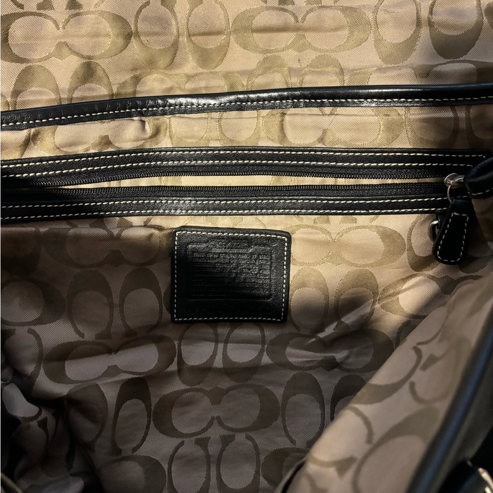 Coach soho flap satchel bag